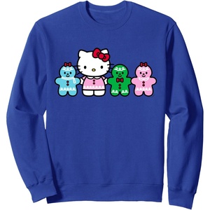image:imageHello Kitty Gingerbread Friends Sweatshirt SweatshirtRoyal Blue