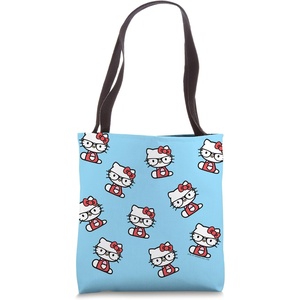 image:imageHello Kitty Glasses Toss Print Tote Bag
