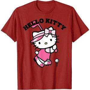 image:imageHello Kitty Golf TShirtCranberry Red
