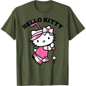 image:imageHello Kitty Golf TShirtOlive Green