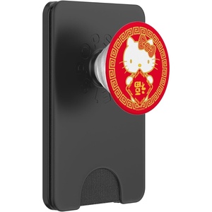 image:imageHello Kitty Good Luck Lunar New Year PopSockets Adhesive PopGripMagnetic PopWallet