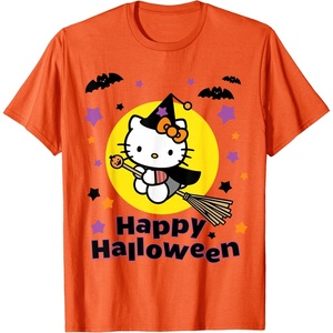 image:imageHello Kitty Happy Halloween Tee Shirt TShirtOrange