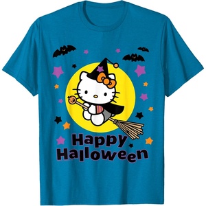 image:imageHello Kitty Happy Halloween Tee Shirt TShirtSapphire Blue