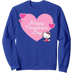 image:imageHello Kitty Happy Valentines Day SweatshirtRoyal Blue