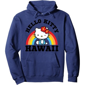 image:imageHello Kitty Hawaii Rainbow Hoodie Pullover HoodieNavy Blue