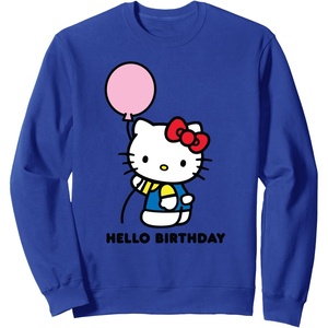 image:imageHello Kitty Hello Birthday SweatshirtRoyal Blue