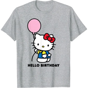 image:imageHello Kitty Hello Birthday TShirtHeather Grey