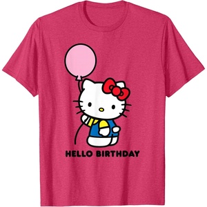 image:imageHello Kitty Hello Birthday TShirtRed Heather