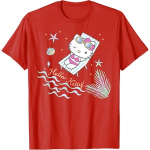 image:imageHello Kitty Hello Summer Tee Shirt TShirtRed