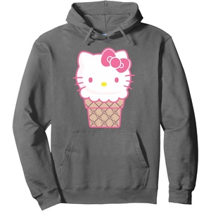 image:imageHello Kitty Ice Cream Cone Pullover HoodieAsphalt Grey