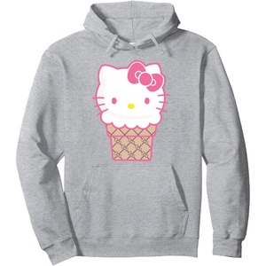 image:imageHello Kitty Ice Cream Cone Pullover HoodieHeather Grey