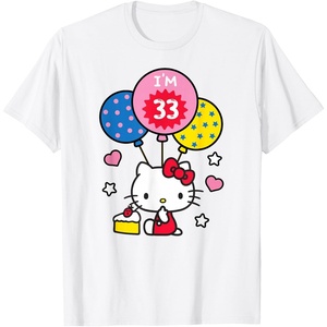 image:imageHello Kitty Im 33 Birthday TShirt TShirtWhite