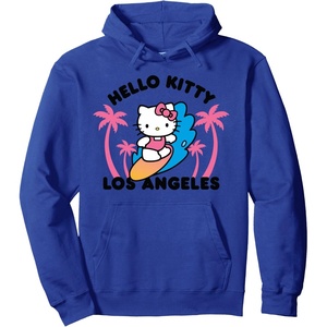 image:imageHello Kitty Los Angeles Surfing Pullover HoodieRoyal Blue