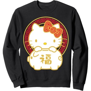 image:imageHello Kitty Lunar New Year Year of the Pig Sweatshirt SweatshirtBlack