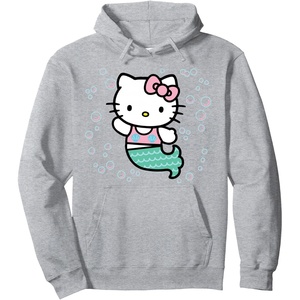 image:imageHello Kitty Mermaid Hoodie Pullover HoodieHeather Grey