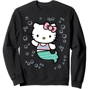image:imageHello Kitty Mermaid Sweatshirt SweatshirtBlack