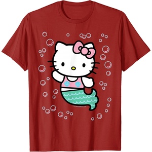 image:imageHello Kitty Mermaid Tee Shirt TShirtCranberry Red