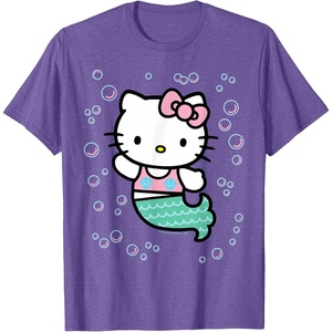 image:imageHello Kitty Mermaid Tee Shirt TShirtPurple Heather