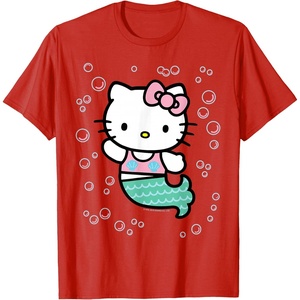image:imageHello Kitty Mermaid Tee Shirt TShirtRed