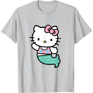 image:imageHello Kitty Mermaid Tee Shirt TShirtSilver Grey