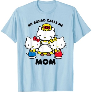 image:imageHello Kitty Mom Squad TShirtBaby Blue