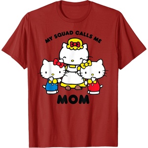 image:imageHello Kitty Mom Squad TShirtCranberry Red