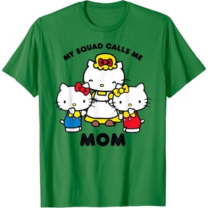 image:imageHello Kitty Mom Squad TShirtKelly Green