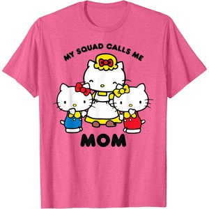 image:imageHello Kitty Mom Squad TShirtPink Heather
