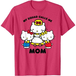 image:imageHello Kitty Mom Squad TShirtRed Heather