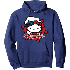image:imageHello Kitty Nautical Sailor Hoodie Pullover HoodieNavy Blue