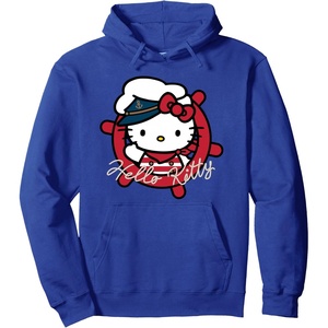 image:imageHello Kitty Nautical Sailor Hoodie Pullover HoodieRoyal Blue
