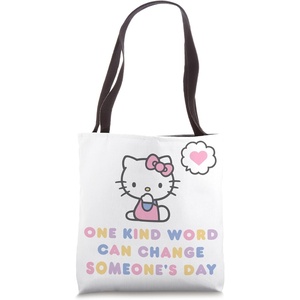 image:imageHello Kitty One Kind Word Can Change Someones Day Tote Bag
