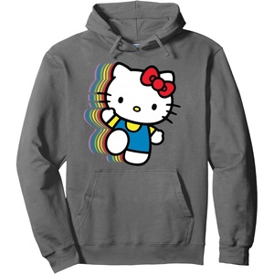 image:imageHello Kitty Rainbow Pullover HoodieAsphalt Grey