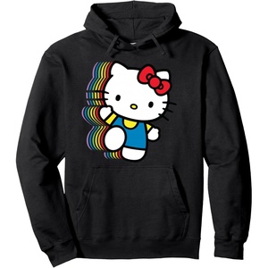 image:imageHello Kitty Rainbow Pullover HoodieBlack