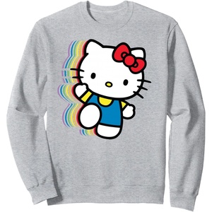 image:imageHello Kitty Rainbow SweatshirtHeather Grey