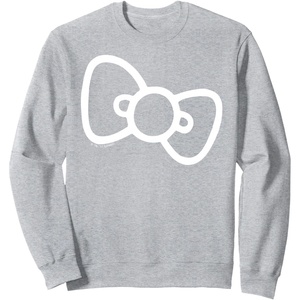 image:imageHello Kitty Retro Bow Sweatshirt SweatshirtHeather Grey