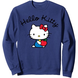 image:imageHello Kitty Retro Logo Long Sleeve SweatshirtNavy Blue