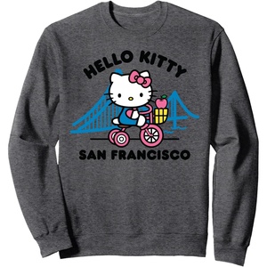 image:imageHello Kitty San Francisco SweatshirtDark Heather Grey
