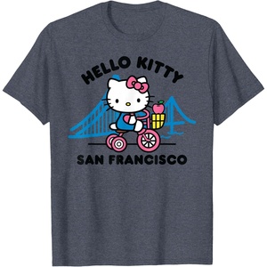 image:imageHello Kitty San Francisco TShirtHeather Blue