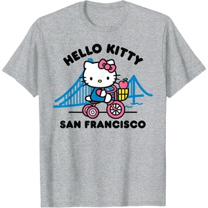image:imageHello Kitty San Francisco TShirtHeather Grey