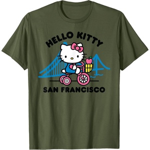 image:imageHello Kitty San Francisco TShirtOlive Green