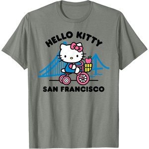 image:imageHello Kitty San Francisco TShirtOlive Heather