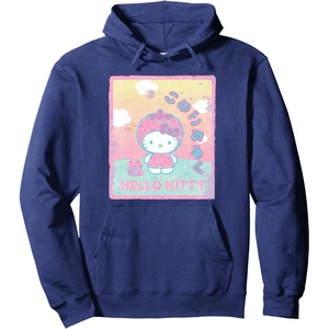 image:imageHello Kitty Strawberry Milk Pullover HoodieNavy Blue