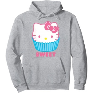 image:imageHello Kitty Sweet Cupcake Pullover HoodieHeather Grey
