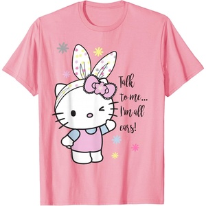 image:imageHello Kitty Talk to Me Easter Tee Shirt TShirtPink