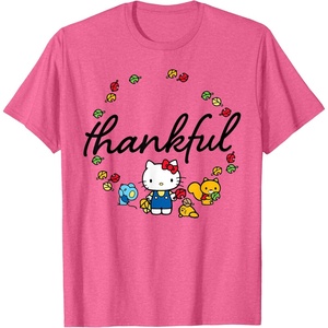 image:imageHello Kitty Thanksgiving Tee Shirt TShirtPink Heather