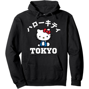 image:imageHello Kitty Tokyo Logo Hoodie Pullover HoodieBlack