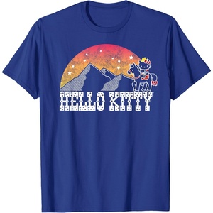 image:imageHello Kitty Wild West Tee Shirt TShirtRoyal Blue