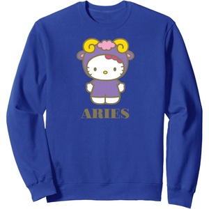 image:imageHello Kitty Zodiac Aries SweatshirtRoyal Blue