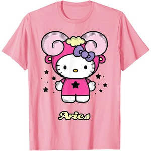 image:imageHello Kitty Zodiac Aries Tee Shirt TShirtPink